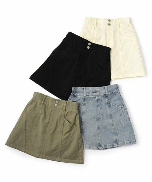 Lovetoxic / ラブトキシック ミニ・ひざ丈スカート | 【GOODPRICE】切替台形スカパン | 詳細14