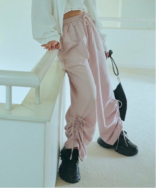 Lovetoxic / ラブトキシック その他パンツ | 【LTXC】ギャザードロストカーゴパンツ | 詳細3