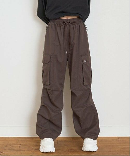 Lovetoxic / ラブトキシック その他パンツ | 【LTXC】ドローコードカーゴパンツ（茶）