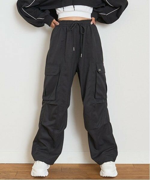 Lovetoxic / ラブトキシック その他パンツ | 【LTXC】ドローコードカーゴパンツ（黒）