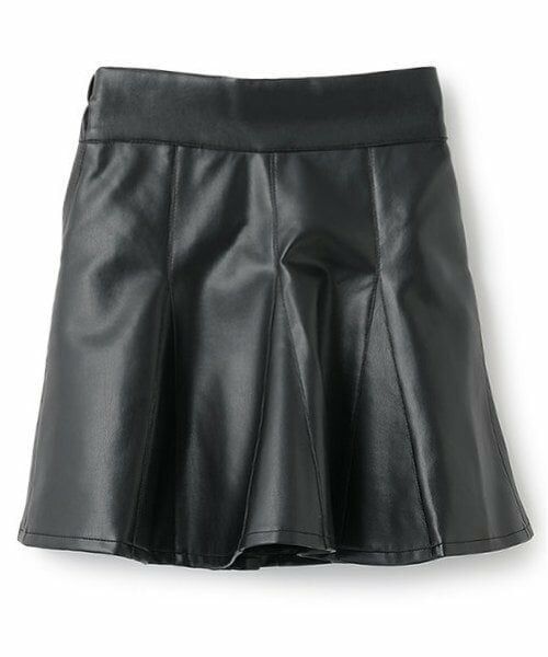 Lovetoxic / ラブトキシック ミニ・ひざ丈スカート | レザー風フレアスカパン | 詳細9