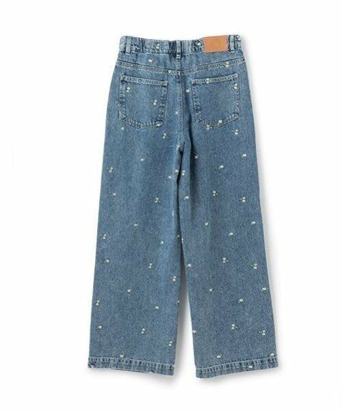 Lovetoxic / ラブトキシック その他パンツ | フラワー刺しゅうデニムパンツ | 詳細1