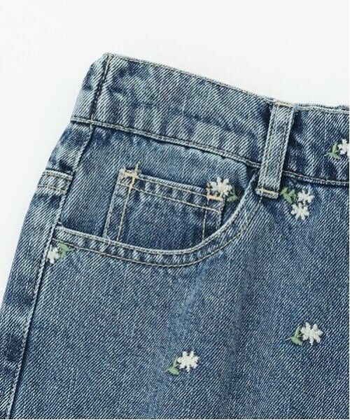 Lovetoxic / ラブトキシック その他パンツ | フラワー刺しゅうデニムパンツ | 詳細4