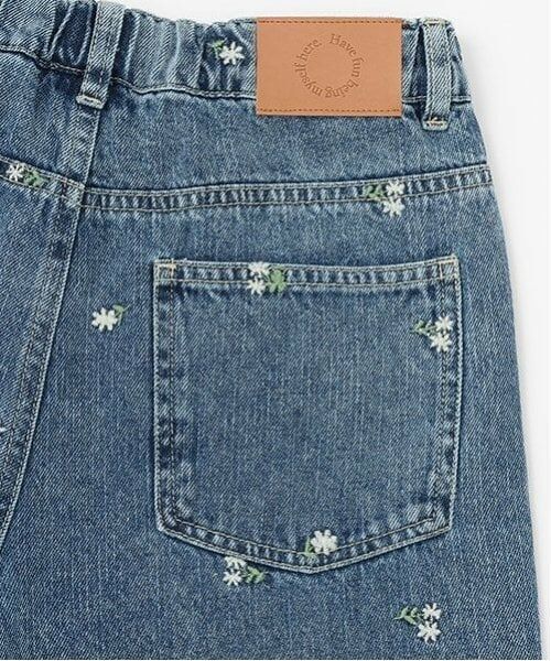 Lovetoxic / ラブトキシック その他パンツ | フラワー刺しゅうデニムパンツ | 詳細6