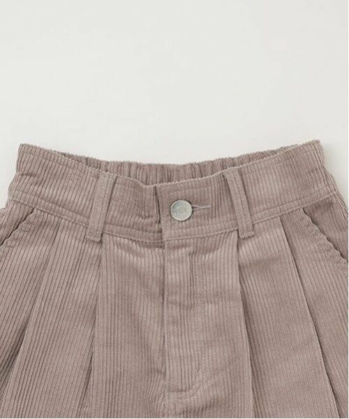 Lovetoxic / ラブトキシック ショート・ハーフ・半端丈パンツ | 【GOODPRICE】コーデュロイタックパンツ | 詳細3