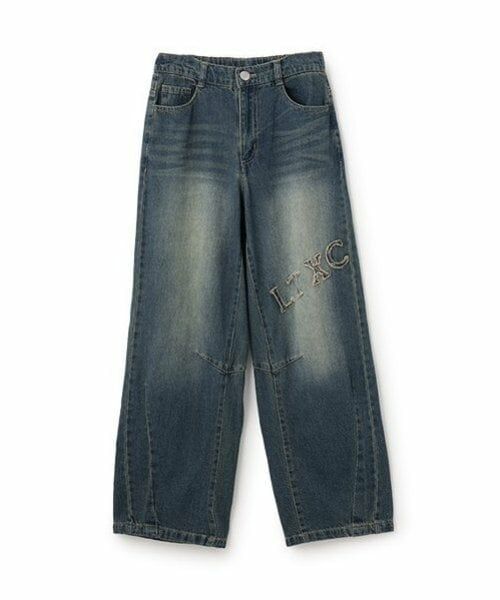 Lovetoxic / ラブトキシック その他パンツ | 【LTXC】フリンジロゴデニムパンツ | 詳細2