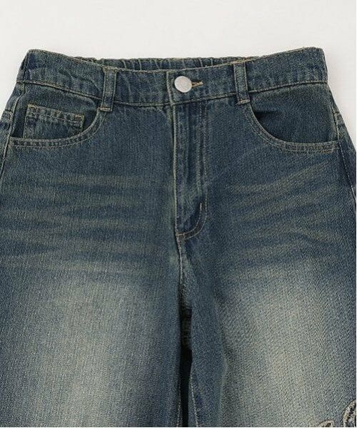 Lovetoxic / ラブトキシック その他パンツ | 【LTXC】フリンジロゴデニムパンツ | 詳細4