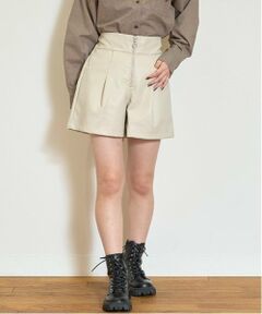 Lovetoxic / ラブトキシック ショート・ハーフ・半端丈パンツ | 【LTXC】レザー風ジップショートパンツ