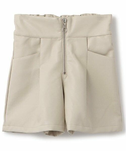 Lovetoxic / ラブトキシック ショート・ハーフ・半端丈パンツ | 【LTXC】レザー風ジップショートパンツ | 詳細4