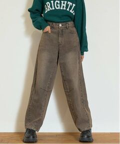 Lovetoxic / ラブトキシック その他パンツ | ルーズワイドデニムパンツ11oz