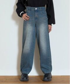Lovetoxic / ラブトキシック その他パンツ | ルーズワイドデニムパンツ11oz