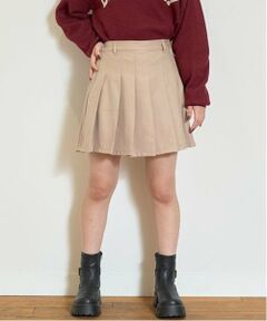 Lovetoxic / ラブトキシック ミニ・ひざ丈スカート | 【GOODPRICE】無地プリーツスカパン