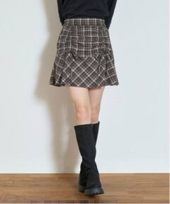 Lovetoxic / ラブトキシック ミニ・ひざ丈スカート | リボンギャザースカパン