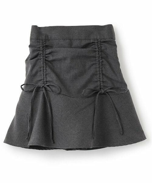 Lovetoxic / ラブトキシック ミニ・ひざ丈スカート | リボンギャザースカパン | 詳細1