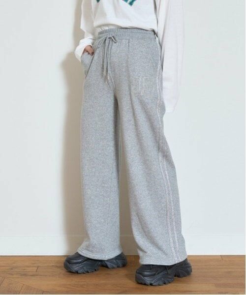 Lovetoxic / ラブトキシック その他パンツ | 【LTXC】ラメラインスウェットパンツ（グレー）