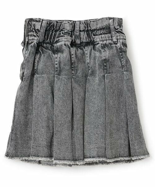 Lovetoxic / ラブトキシック ミニ・ひざ丈スカート | 【LTXC】デニムプリーツリボン付スカパン | 詳細1