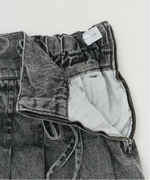 Lovetoxic / ラブトキシック ミニ・ひざ丈スカート | 【LTXC】デニムプリーツリボン付スカパン | 詳細5