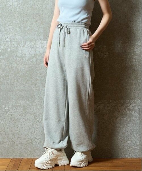 Lovetoxic / ラブトキシック その他パンツ | 【ベーシック/裏起毛】【GOODPRICE】【綿100％】スウェットジョガーパンツ（トップ グレー）