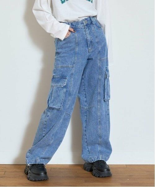 Lovetoxic / ラブトキシック その他パンツ | 【LTXC】ワイドデニムカーゴ | 詳細2