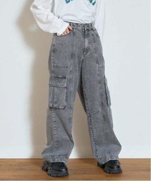 Lovetoxic / ラブトキシック その他パンツ | 【LTXC】ワイドデニムカーゴ | 詳細3