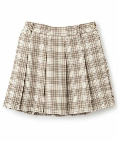 Lovetoxic / ラブトキシック ミニ・ひざ丈スカート | 【起毛】チェックプリーツスカパン | 詳細1