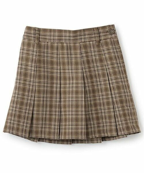 Lovetoxic / ラブトキシック ミニ・ひざ丈スカート | 【起毛】チェックプリーツスカパン | 詳細2