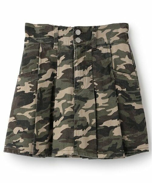 Lovetoxic / ラブトキシック ミニ・ひざ丈スカート | 【LTXC】カモフラ柄プリーツスカパン | 詳細9