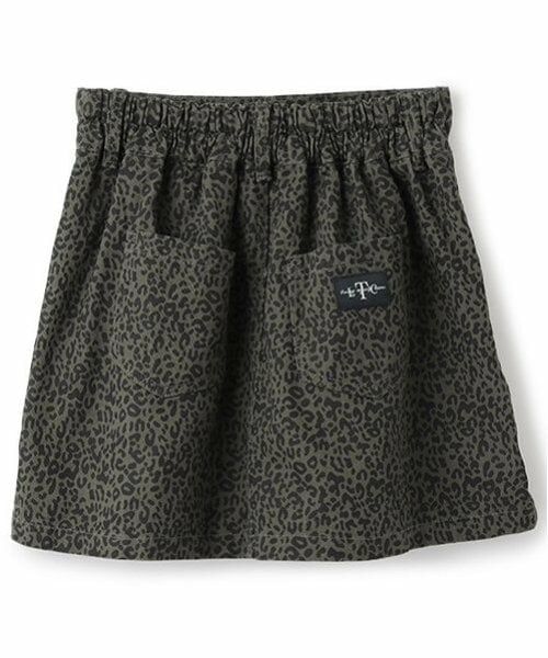 Lovetoxic / ラブトキシック ミニ・ひざ丈スカート | ヒョウ柄切替台形スカパン | 詳細2