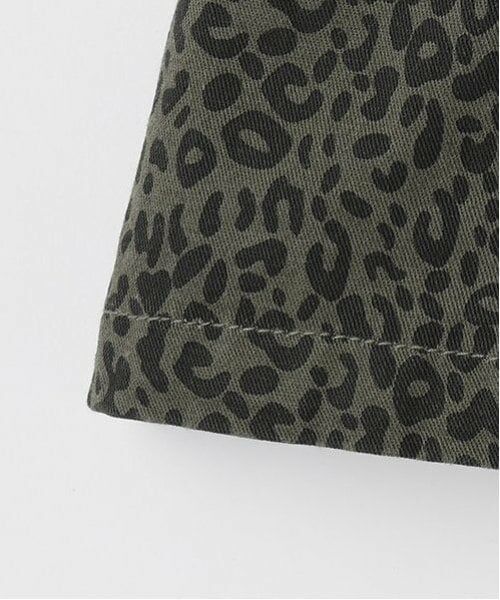 Lovetoxic / ラブトキシック ミニ・ひざ丈スカート | ヒョウ柄切替台形スカパン | 詳細6
