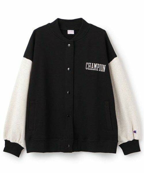 Lovetoxic / ラブトキシック ブルゾン | 【Champion】【綿100％】裏起毛スタジャン | 詳細11