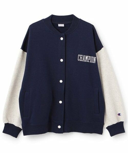 Lovetoxic / ラブトキシック ブルゾン | 【Champion】【綿100％】裏起毛スタジャン | 詳細9
