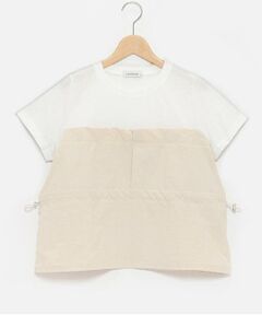 Lovetoxic / ラブトキシック Tシャツ | レイヤードペプラム半T