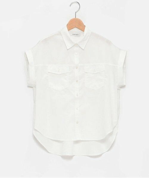 Lovetoxic / ラブトキシック シャツ・ブラウス | ノースリボックスブラウス（オフ ホワイト）