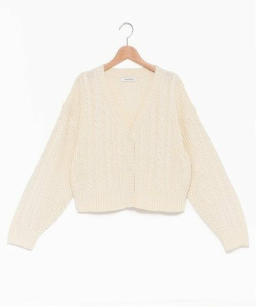 Lovetoxic / ラブトキシック カーディガン・ボレロ | 【洗える】ケーブルニットカーディガン | 詳細11