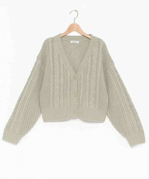 Lovetoxic / ラブトキシック カーディガン・ボレロ | 【洗える】ケーブルニットカーディガン | 詳細13