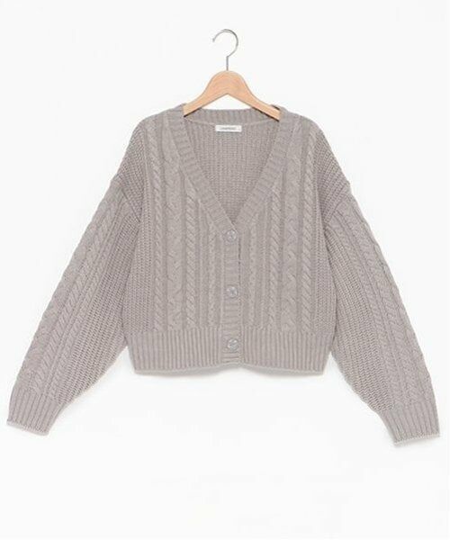 Lovetoxic / ラブトキシック カーディガン・ボレロ | 【洗える】ケーブルニットカーディガン | 詳細14