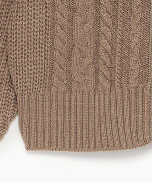 Lovetoxic / ラブトキシック カーディガン・ボレロ | 【洗える】ケーブルニットカーディガン | 詳細8