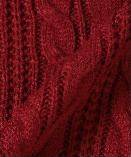 Lovetoxic / ラブトキシック カーディガン・ボレロ | 【洗える】ケーブルニットジップカーデ | 詳細5
