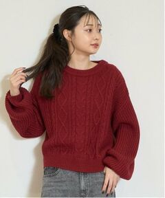 Lovetoxic / ラブトキシック ニット・セーター | 【GOODPRICE】ケーブルニットプルオーバー