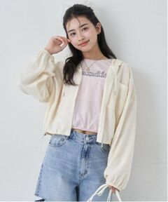 Lovetoxic / ラブトキシック カーディガン・ボレロ | 【UV加工】シアーブルゾン