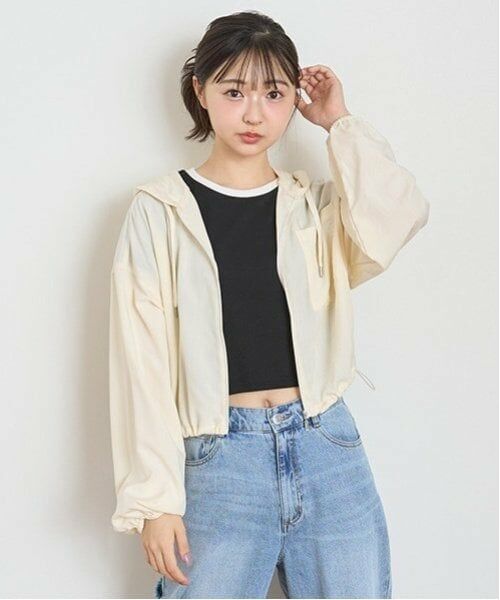 Lovetoxic / ラブトキシック カーディガン・ボレロ | 【UV加工】シアーブルゾン | 詳細2