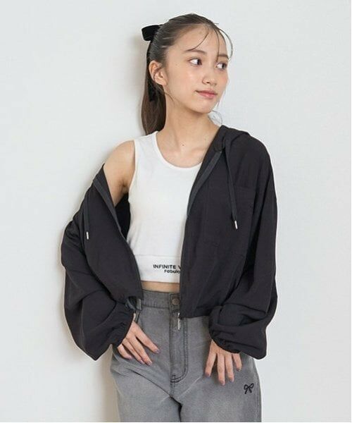 Lovetoxic / ラブトキシック カーディガン・ボレロ | 【UV加工】シアーブルゾン | 詳細3