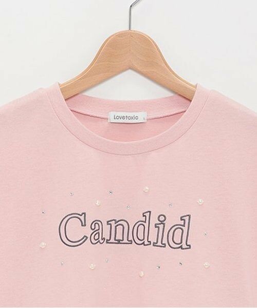 Lovetoxic / ラブトキシック Tシャツ | ビジュードロスト半T | 詳細2