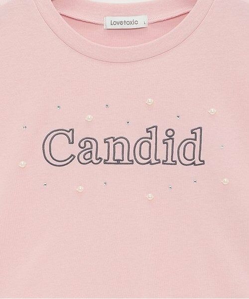 Lovetoxic / ラブトキシック Tシャツ | ビジュードロスト半T | 詳細4