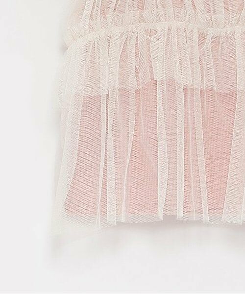 Lovetoxic / ラブトキシック キャミソール・チューブトップ | ラメインナー付チュールキャミソール | 詳細5