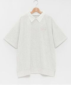 Lovetoxic / ラブトキシック Tシャツ | バックハート衿付BIG半T