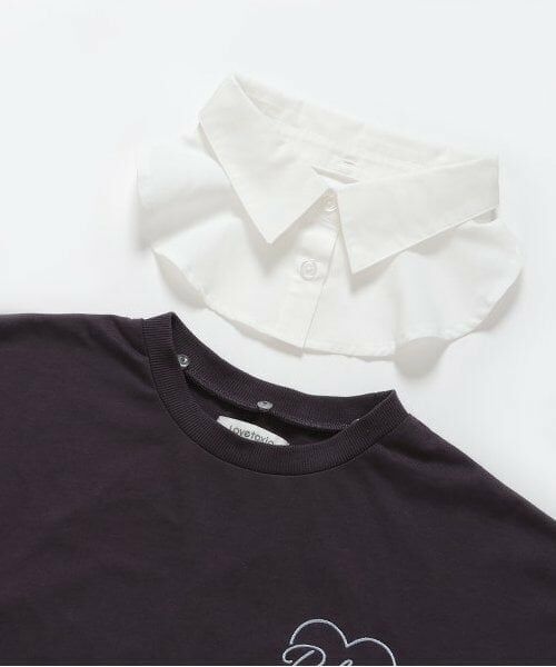 Lovetoxic / ラブトキシック Tシャツ | バックハート衿付BIG半T | 詳細5