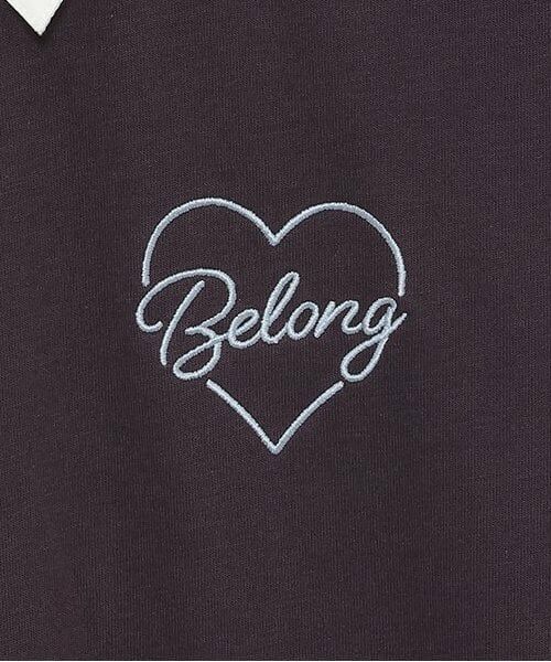 Lovetoxic / ラブトキシック Tシャツ | バックハート衿付BIG半T | 詳細7