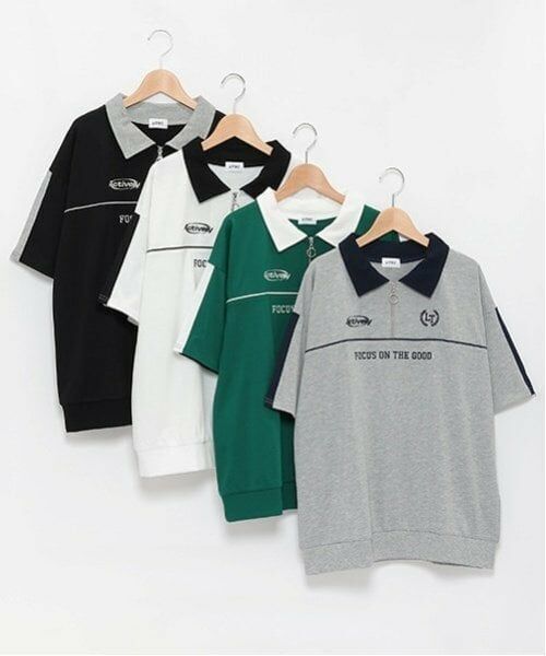 Lovetoxic / ラブトキシック Tシャツ | 【LTXC】ハーフZIPルーズ半T | 詳細11