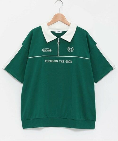 Lovetoxic / ラブトキシック Tシャツ | 【LTXC】ハーフZIPルーズ半T | 詳細13